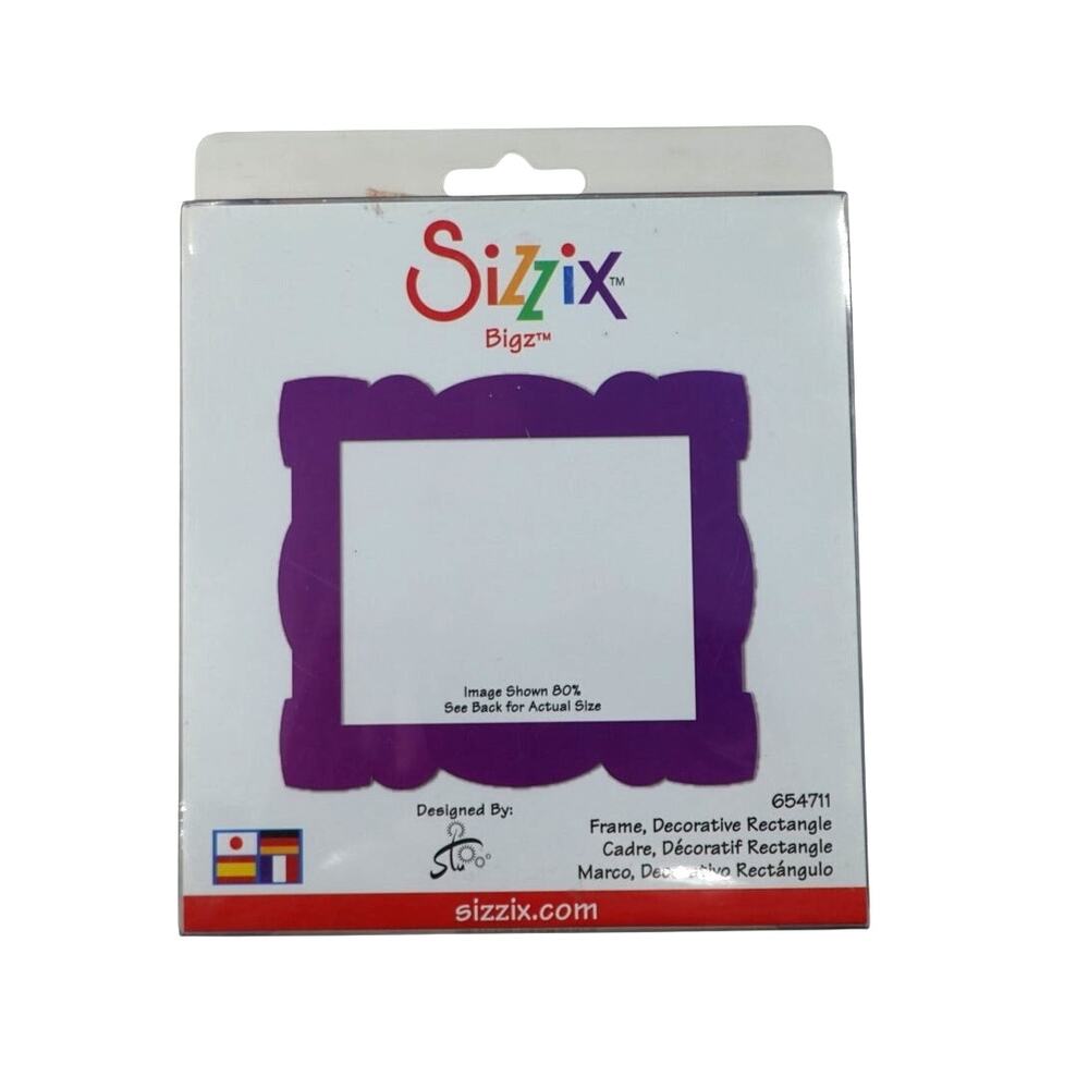 Sizzix Bigz, Frame  Decorative Rectangle 654711